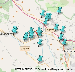 Mappa Via della Trinità, 67068 Scurcola Marsicana AQ, Italia (3.6195)