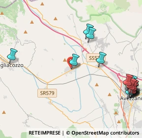 Mappa Via della Trinità, 67068 Scurcola Marsicana AQ, Italia (6.4355)