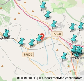 Mappa Via della Trinità, 67068 Scurcola Marsicana AQ, Italia (5.947)