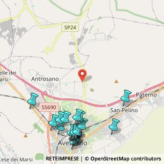 Mappa Via G. Giacosa, 67051 Avezzano AQ, Italia (3.1635)