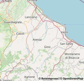 Mappa 66031 Casalanguida CH, Italia (9.831)