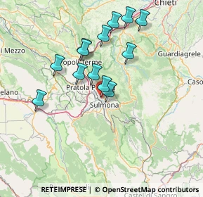 Mappa Viale della Repubblica, 67039 Sulmona AQ, Italia (13.95231)
