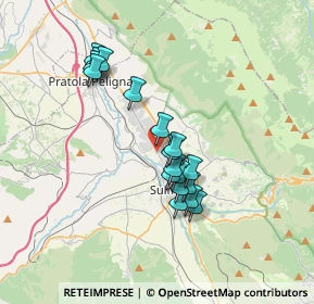 Mappa Viale della Repubblica, 67039 Sulmona AQ, Italia (3.11111)