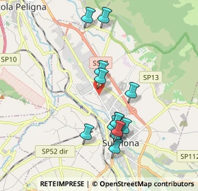 Mappa Viale della Repubblica, 67039 Sulmona AQ, Italia (1.84462)