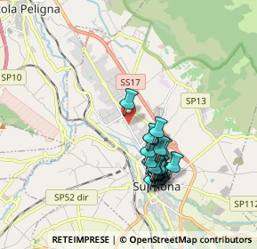 Mappa Viale della Repubblica, 67039 Sulmona AQ, Italia (1.7625)
