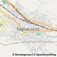 Mapa Tagliacozzo