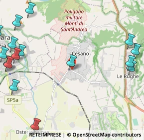 Mappa Via Orrea, 00123 Roma RM, Italia (3.7145)