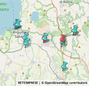 Mappa Via Orrea, 00123 Roma RM, Italia (4.43636)