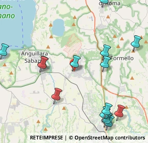 Mappa Via Orrea, 00123 Roma RM, Italia (6.07529)