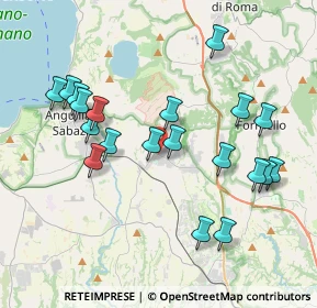 Mappa Via Orrea, 00123 Roma RM, Italia (4.201)