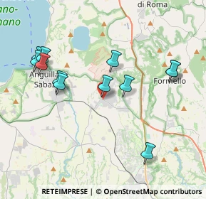 Mappa Via Orrea, 00123 Roma RM, Italia (4.28167)