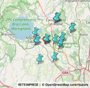 Mappa Via Orrea, 00123 Roma RM, Italia (5.77875)