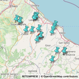 Mappa Via Emilio Giampietro, 66041 Atessa CH, Italia (16.0725)