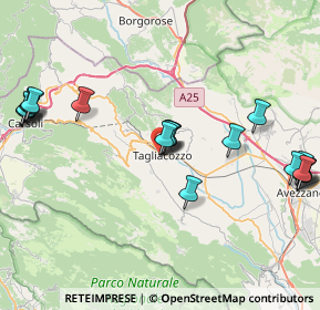 Mappa PIAZZA DANTE ALIGHIERI SNC snc, 67069 Tagliacozzo AQ, Italia (10.2625)