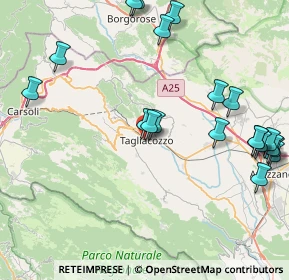 Mappa Via Giacomo Matteotti, 67069 Tagliacozzo AQ, Italia (10.6615)