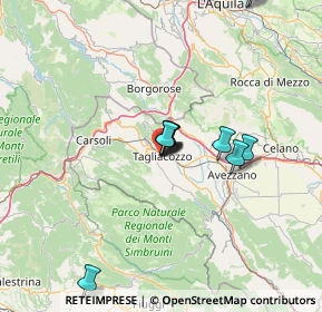 Mappa PIAZZA DANTE ALIGHIERI SNC snc, 67069 Tagliacozzo AQ, Italia (13.33091)