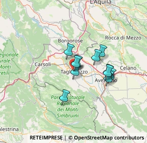 Mappa Via Giacomo Matteotti, 67069 Tagliacozzo AQ, Italia (10.02818)