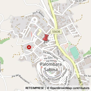 Mappa Viale Risorgimento, 15, 00018 Palombara Sabina, Roma (Lazio)