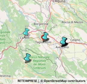 Mappa Via Guglielmo Marconi, 67069 Tagliacozzo AQ, Italia (13.04471)