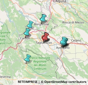 Mappa Via XXIV Maggio, 67069 Tagliacozzo AQ, Italia (11.20625)