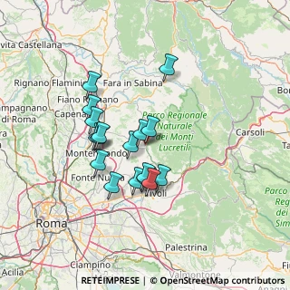 Mappa Palombara Sabina, 00018 Palombara Sabina RM, Italia (12.07118)
