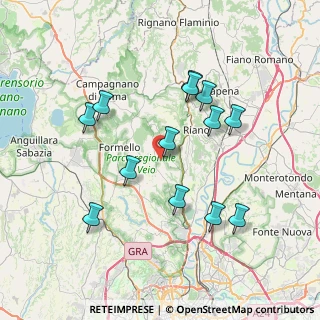 Mappa 00060 Roma RM, Italia (7.62231)