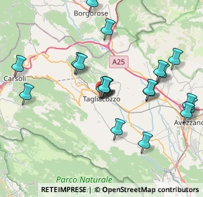 Mappa Viale Aldo Moro, 67069 Tagliacozzo AQ, Italia (8.3955)