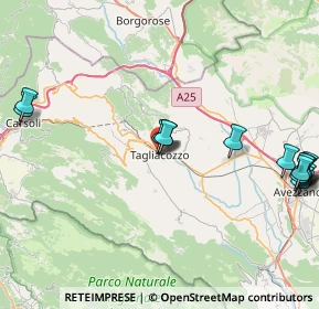 Mappa Viale Aldo Moro, 67069 Tagliacozzo AQ, Italia (11.154)