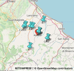 Mappa Via Circonvallazione, 66041 Atessa CH, Italia (8.23273)