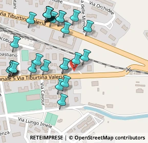 Mappa Via Tiburtina Valeria km 97, 67069 Tagliacozzo AQ, Italia (0.14828)