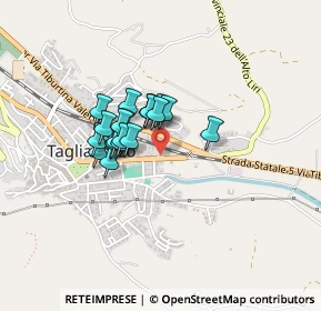 Mappa Via Tiburtina Valeria km 97, 67069 Tagliacozzo AQ, Italia (0.2895)