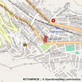 Mappa Piazza Duca degli Abruzzi, Snc, 67069 Tagliacozzo, L'Aquila (Abruzzo)