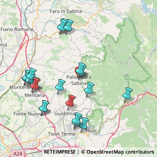 Mappa Piazza Ugo la Malfa, 00018 Palombara Sabina RM, Italia (9.7785)