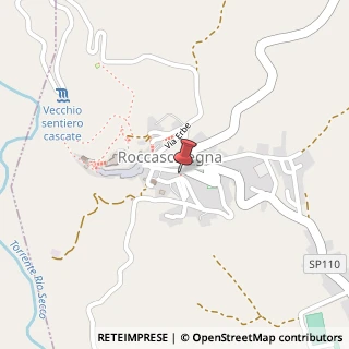 Mappa Via Vallone, 9, 66040 Roccascalegna CH, Italia,  Roccascalegna, Chieti (Abruzzo)