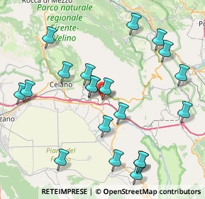 Mappa Via Battisti, 67040 Collarmele AQ, Italia (9.483)