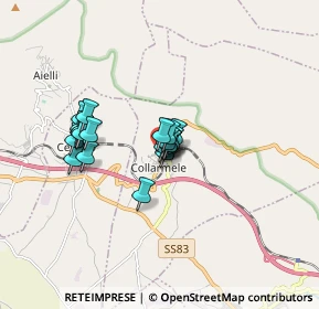 Mappa Via Battisti, 67040 Collarmele AQ, Italia (1.246)