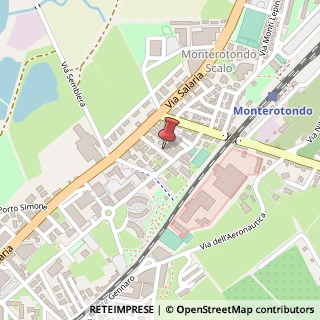 Mappa Via Col di Lana, 27, 00015 Monterotondo, Roma (Lazio)