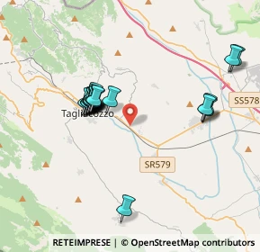 Mappa Via Variante, 67069 Tagliacozzo AQ, Italia (3.5945)