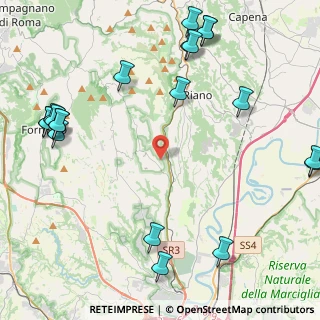 Mappa Via delle Sibille, 00060 Sacrofano RM, Italia (6.2865)