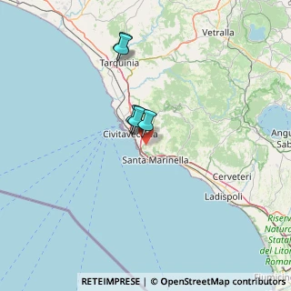Mappa Strada del Marangone, 00053 Civitavecchia RM, Italia (41.33647)