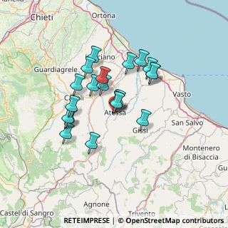 Mappa Via Duca Abruzzi, 66041 Atessa CH, Italia (11.7155)