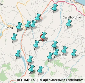 Mappa Via Tano Sante, 66041 Atessa CH, Italia (9.3515)