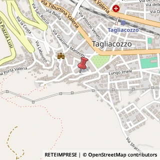 Mappa Piazza dell'Obelisco, 13, 67069 Tagliacozzo, L'Aquila (Abruzzo)