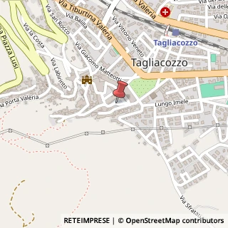 Mappa Piazza obelisco 51, 67069 Tagliacozzo, L'Aquila (Abruzzo)