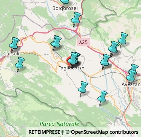 Mappa Vicolo 1 Borgo Vecchio, 67069 Tagliacozzo AQ, Italia (8.4875)