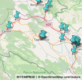 Mappa Vicolo 1 Borgo Vecchio, 67069 Tagliacozzo AQ, Italia (10.699)