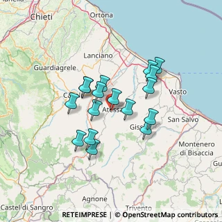 Mappa Via Umberto I, 66041 Atessa CH, Italia (11.55706)