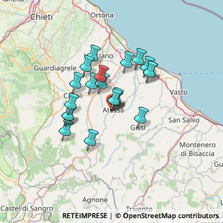 Mappa Via Umberto I, 66041 Atessa CH, Italia (11.659)
