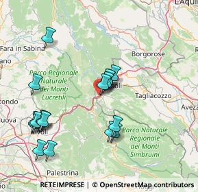 Mappa Autostrada Roma L'Aquila Teramo, 67063 Oricola AQ, Italia (16.34842)