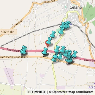 Mappa Sede legale Via Tiburtina Valeria Km.126 Sede operativa Via Mandriani snc, 67043 Celano AQ, Italia (0.94828)